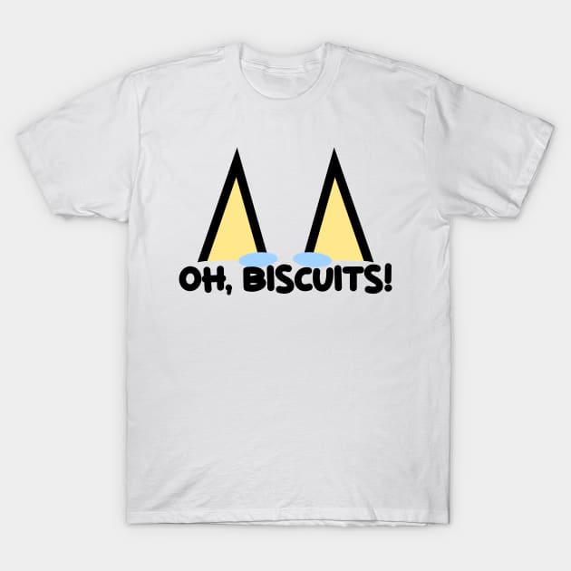 Oh Biscuits Cute Dad - Fathers Day T-Shirt by Pharaoh Shop